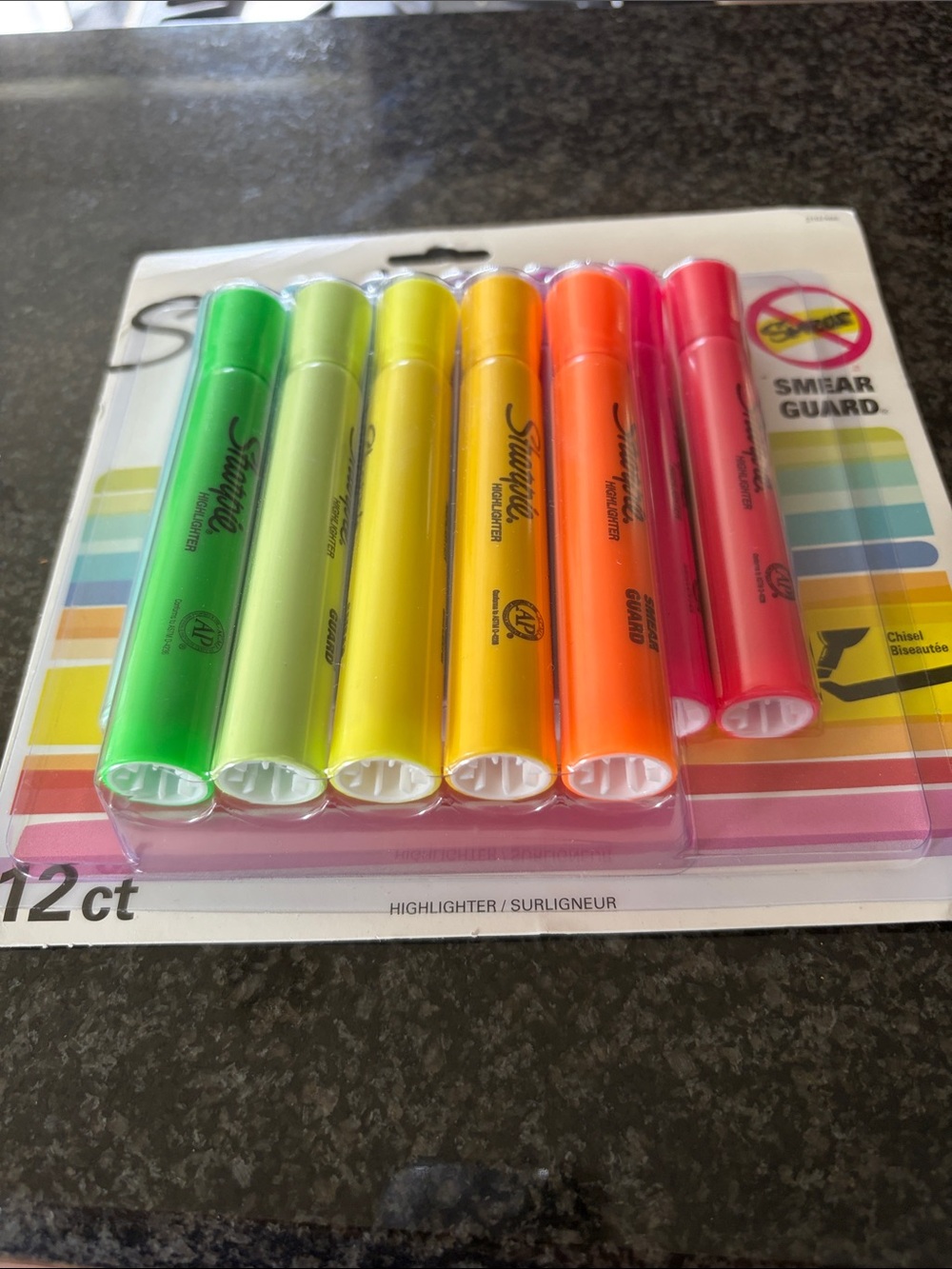 Sharpie Smear Guard Assorted Highlighter Set - Multi Color